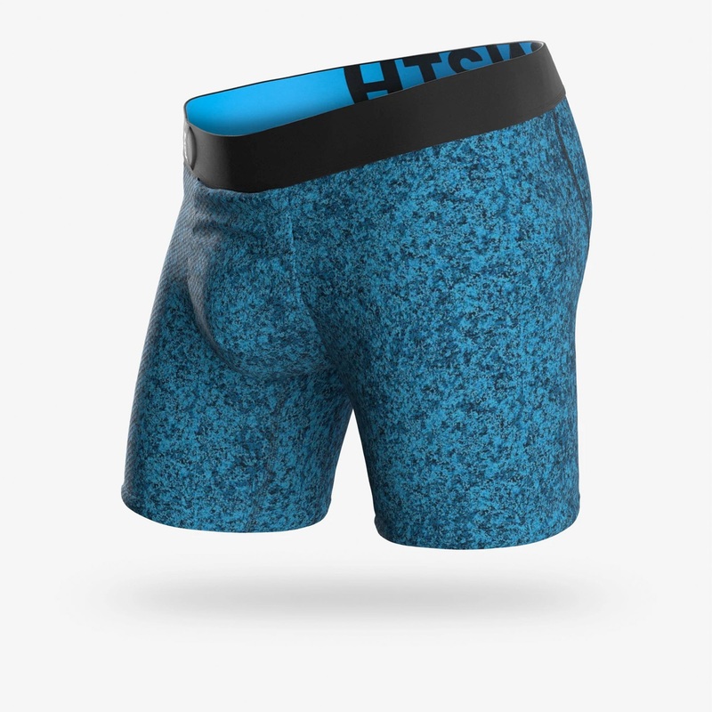 BN3TH Entourage Men’s Boxer Briefs – Heather Deep Water