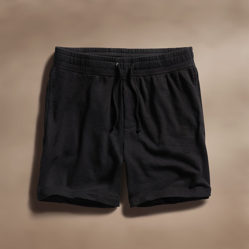 Vintage French Terry Sweat Short – Black