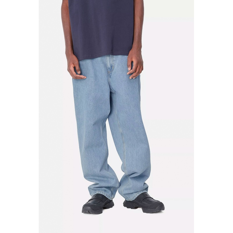 CARHARTT WIP – SINGLE KNEE PANT – BLUE STONE BLEACHED