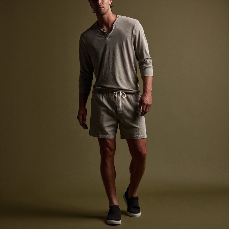 Slub Cotton Easy Short – Mineral Pigment