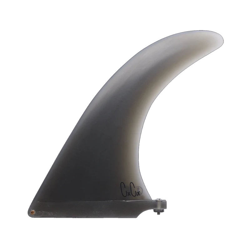 Captain Fin Co. Christenson Tracker Longboard Fin – 8.5″/Smoke