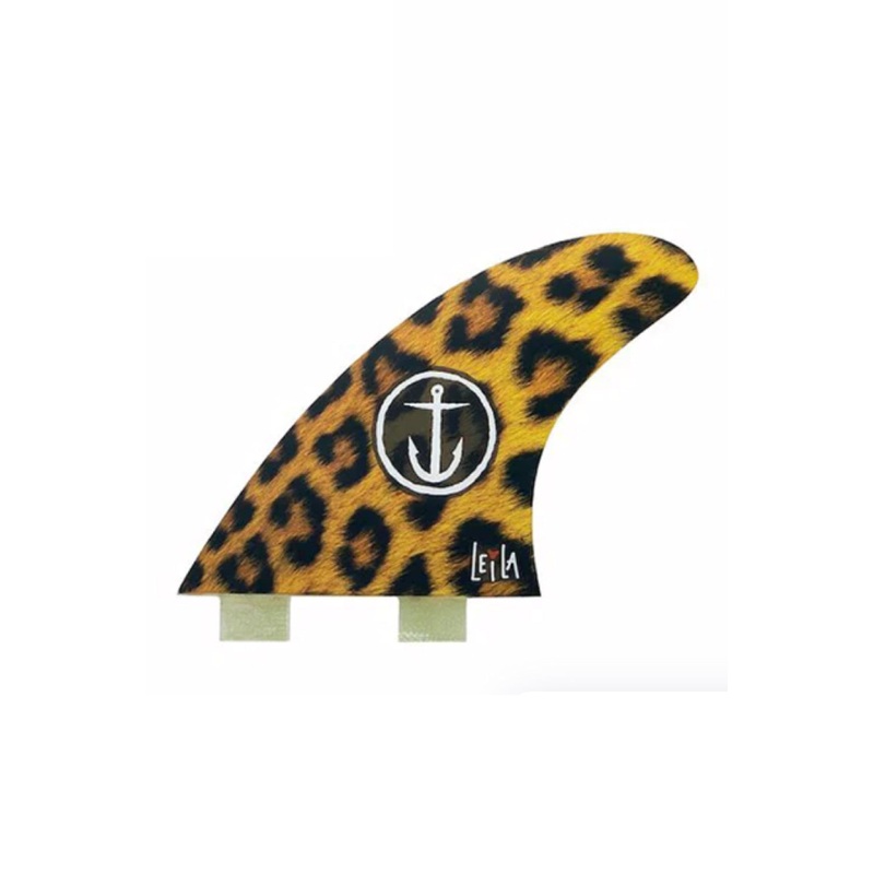 Capatain Fin Co Leila Hurst Cheetah Twin Tab (FCS) Thruster Set