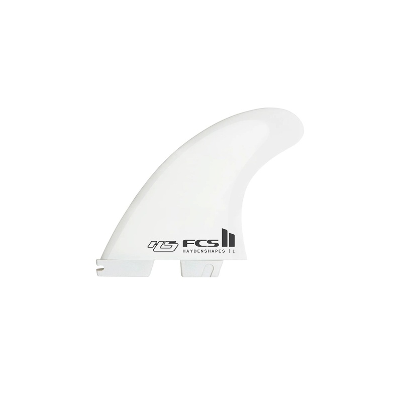 FCS – FCS II HAYDEN SHAPES – PC AIRCORE – WHITE – L – 3FINS