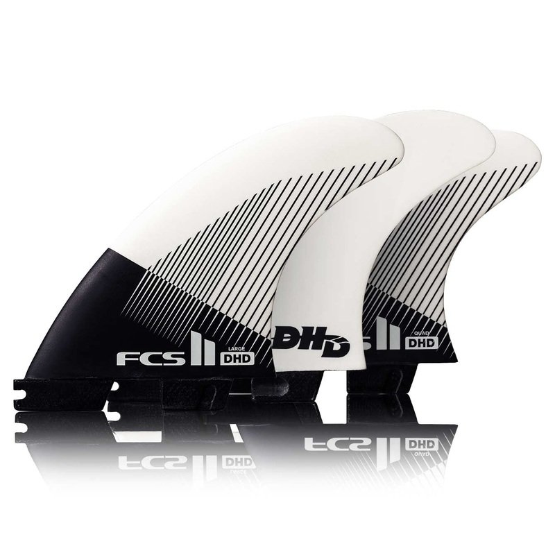 FCS II DHD PC Tri Quad Fin Set – Medium