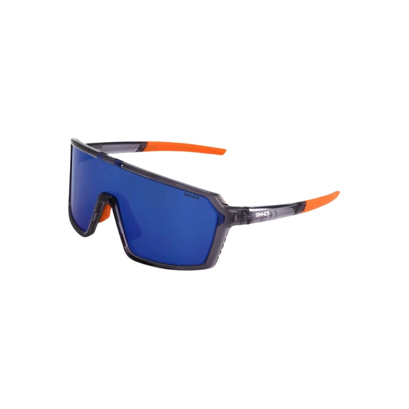 Sinner Oasis Sunglasses Matte Cry Grey Orange-Blue Oil