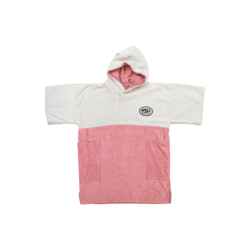 Tiki Surf Junior Cosy Towel Robe Evening Sand