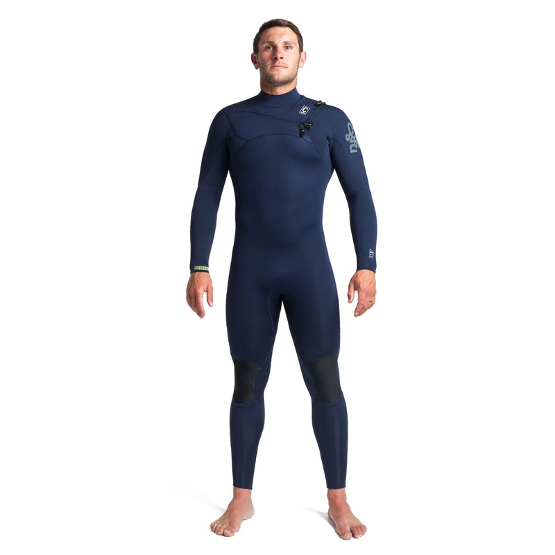 C-Skins Rewired 4/3mm Chest Zip Wetsuit – Slate/Diamond