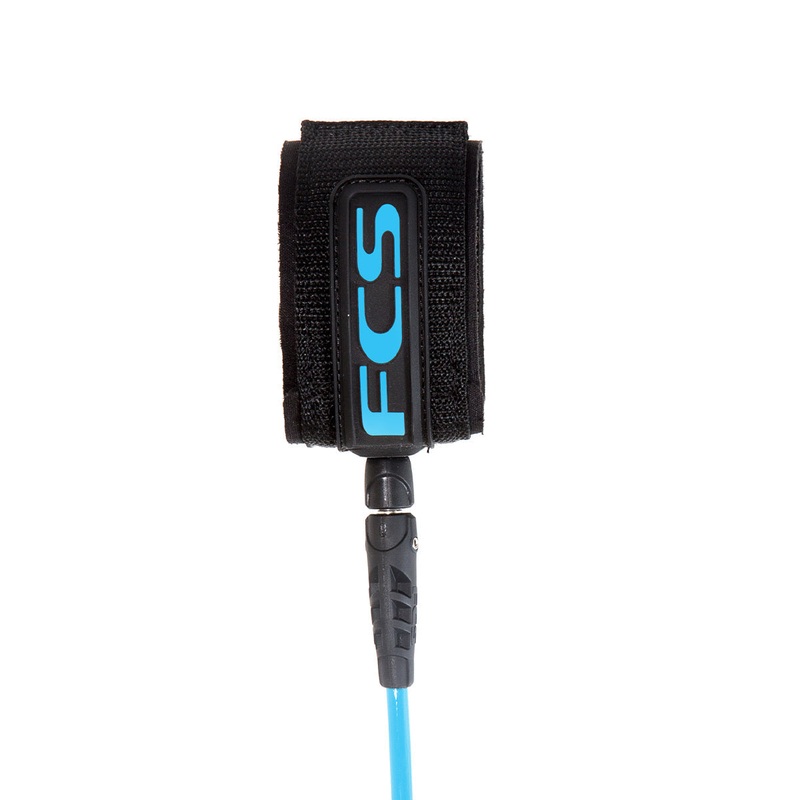 FCS All Round Classic Leash-Blue-6′ x 7mm