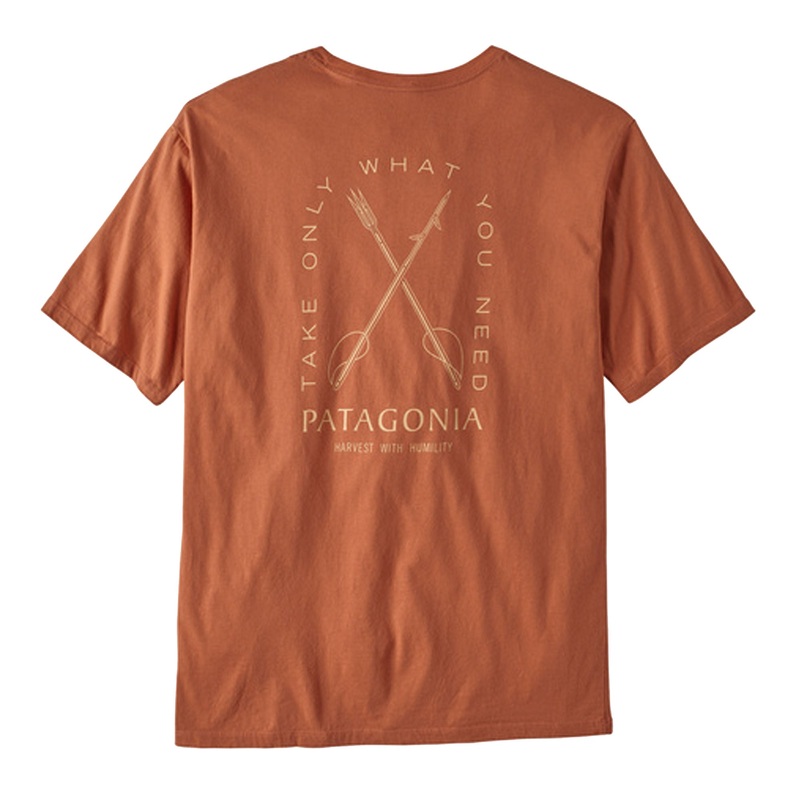 Patagonia CTA Organic Men’s S/S T-Shirt – Clay