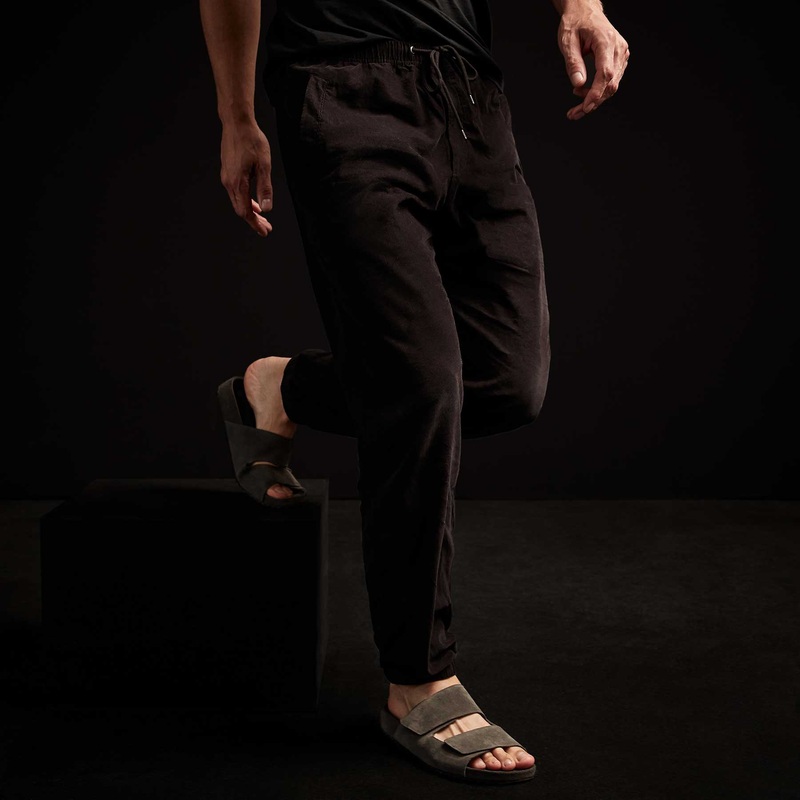 Ultra Fine Cord Pant – Black