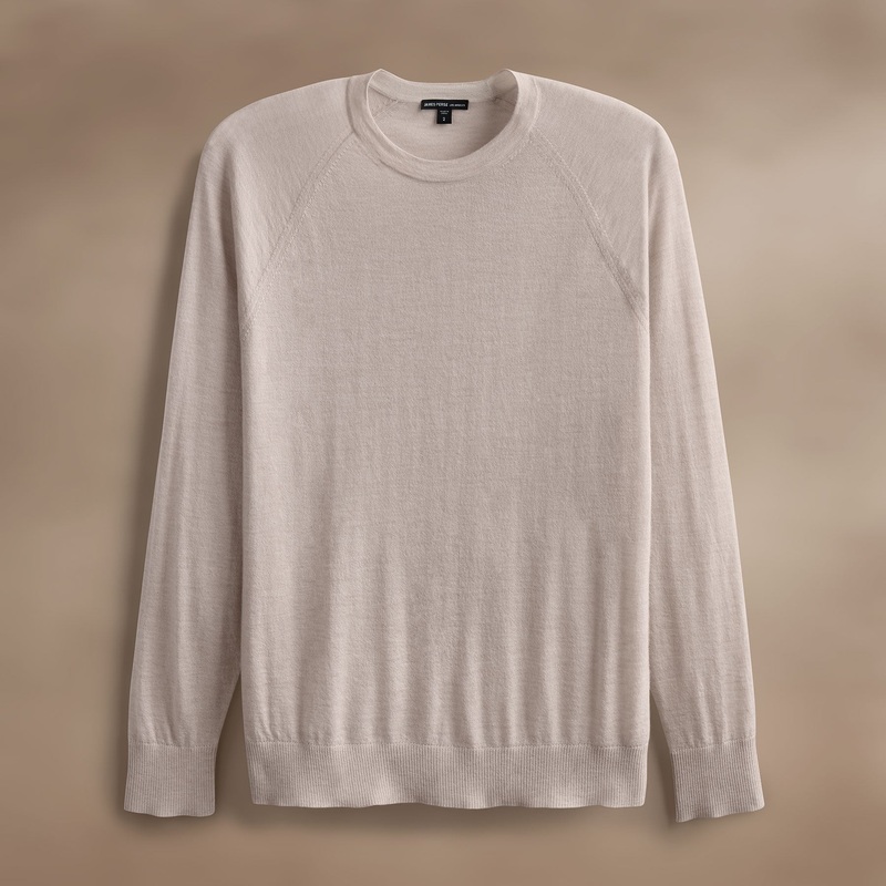 Ultrafine Cashmere Crew – Balsa