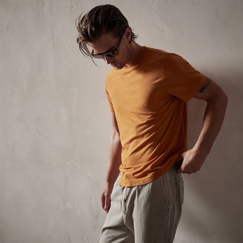 Clear Jersey Crew – Citrine Pigment