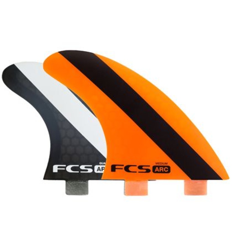 FCS ARC PC Tri Quad Fin Set – Medium