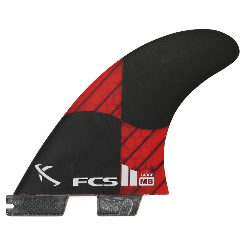 FCS II MB PC Carbon Tri Fin Set – Large