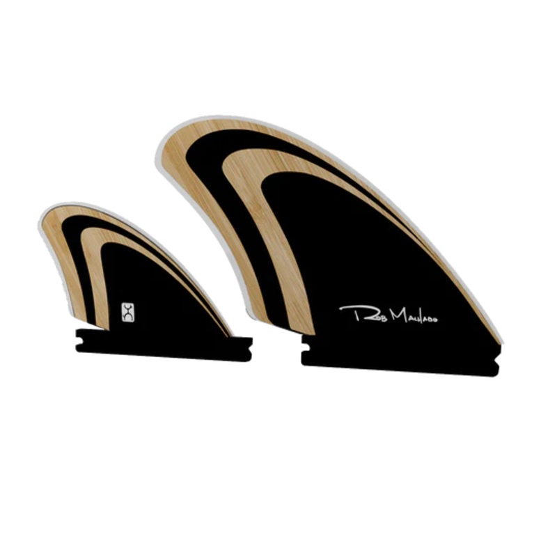 Machado Seaside Quad Fin Set  Bamboo/Black