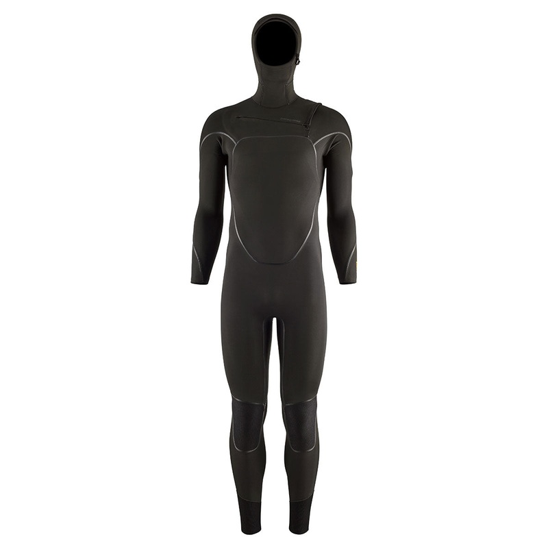 Patagonia Men’s R3 Yulex Hooded Front Zip Wetsuit – Black