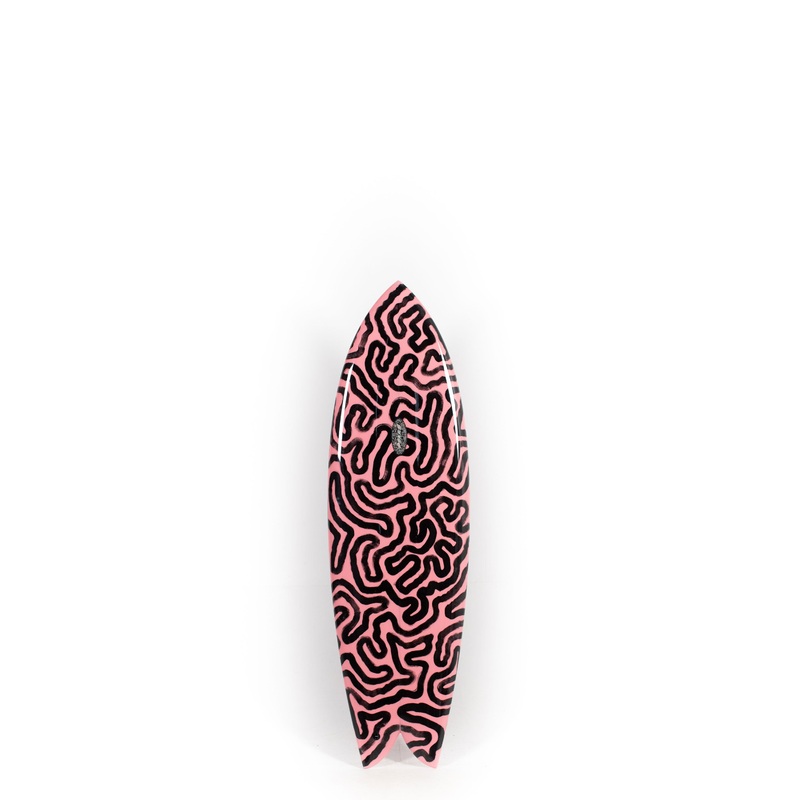 Pukas Surfboard – FISH by David Santos – 5’8″ x 20.13 x 2.5 – 33.3L – DS00745