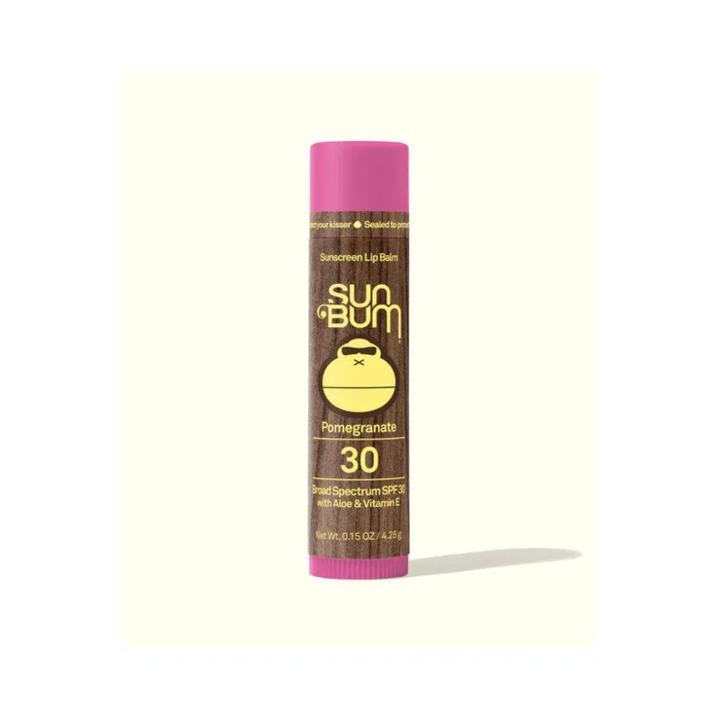 Sun Bum Original SPF 30 Sunscreen Lip Balm Pomegranate