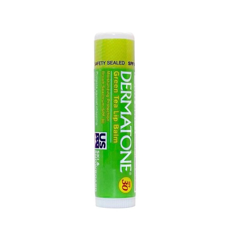 DERMATONE MEDICATED SPF30 LIP BALM GREEN TEA