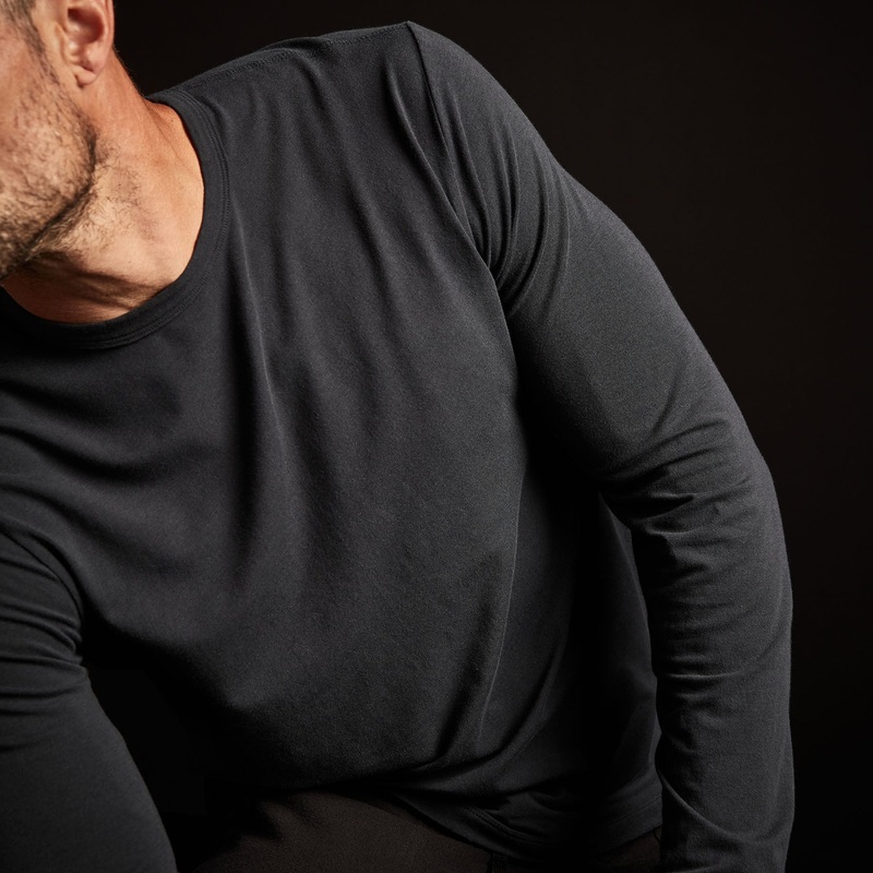 Elevated Lotus Jersey Lounge Crew – French Navy