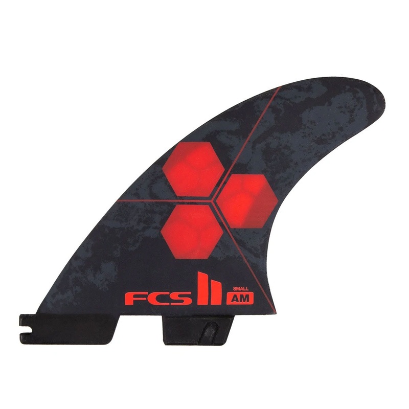 FCS II AM PC Tri Fin Set Red – Small