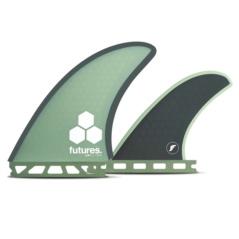 FUTURES AL MERRICK HONEYCOMB TWIN + STABILISER M – GREEN/GREY