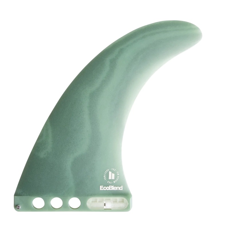 FCS II CONNECT NEO GLASS ECO LONGBOARD FIN 9″ ICEBERG GREEN