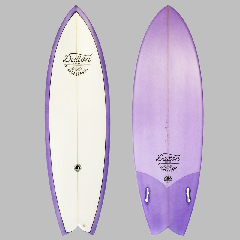 DALTON SHAPES TWIN FLYNN 2 PU 5’7″ FCS II 31.5L