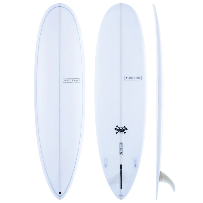 MODERN LOVE CHILD 8’0″ PU GREY/SKY BLUE PINLINE 66.6L