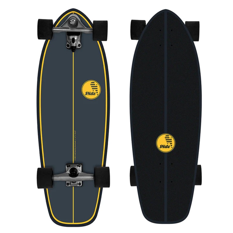 SLIDE CMC PERFORMANCE GOLD 31″ SURF TRAINER SKATEBOARD