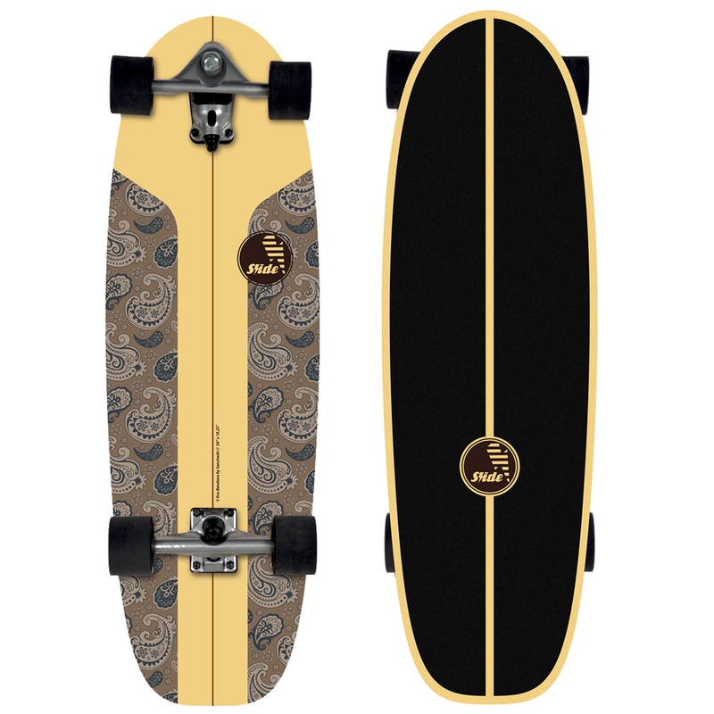 SLIDE EVOLUTION BANDANA 34″ SURF TRAINER SKATEBOARD