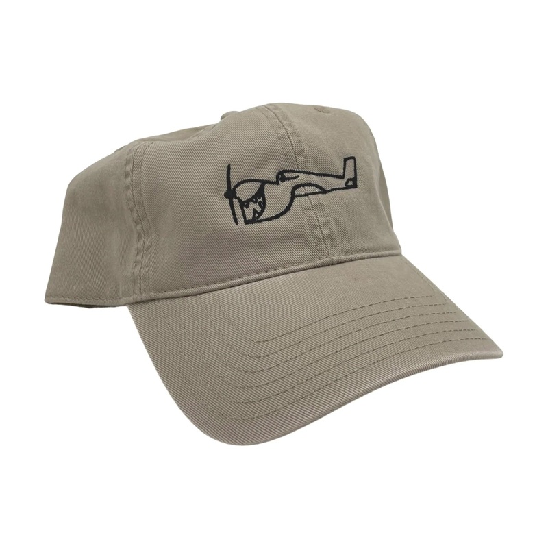TRUE AMES GREENOUGH AIRPLANE LOGO LOW PROFILE HAT – CLASPBACK