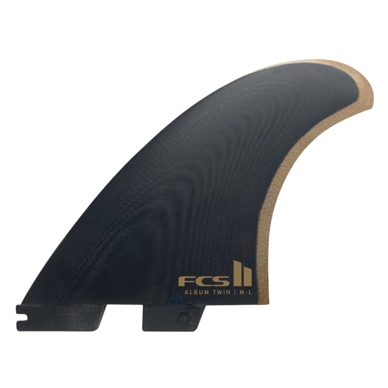 FCS II ALBUM TWIN + STABILISER PG M-L – BLACK/GOLD