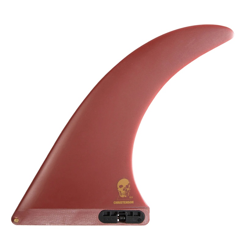 FCS II CHRISTENSON LONGBOARD FIN PG 8″ – BLOOD RED