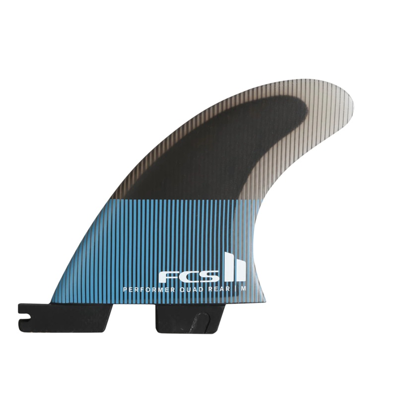 FCS II PERFORMER QUAD REAR PC S/M/L – TRANQUIL BLUE
