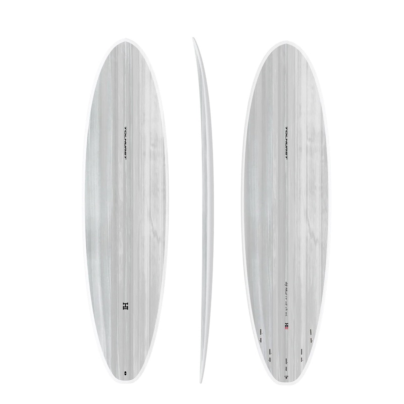 HARLEY INGLEBY | TOLHURST THE MOE THUNDERBOLT RED – CANDY WHITE 7’4″ 52.9L FCS II