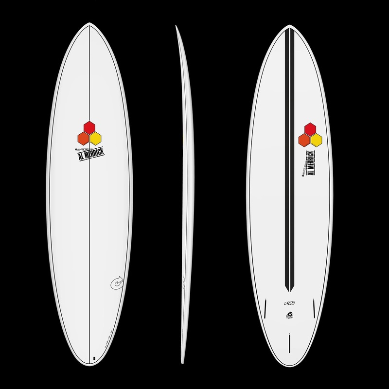 TORQ CHANNEL ISLANDS M23 7’4″ WHITE 50.4L