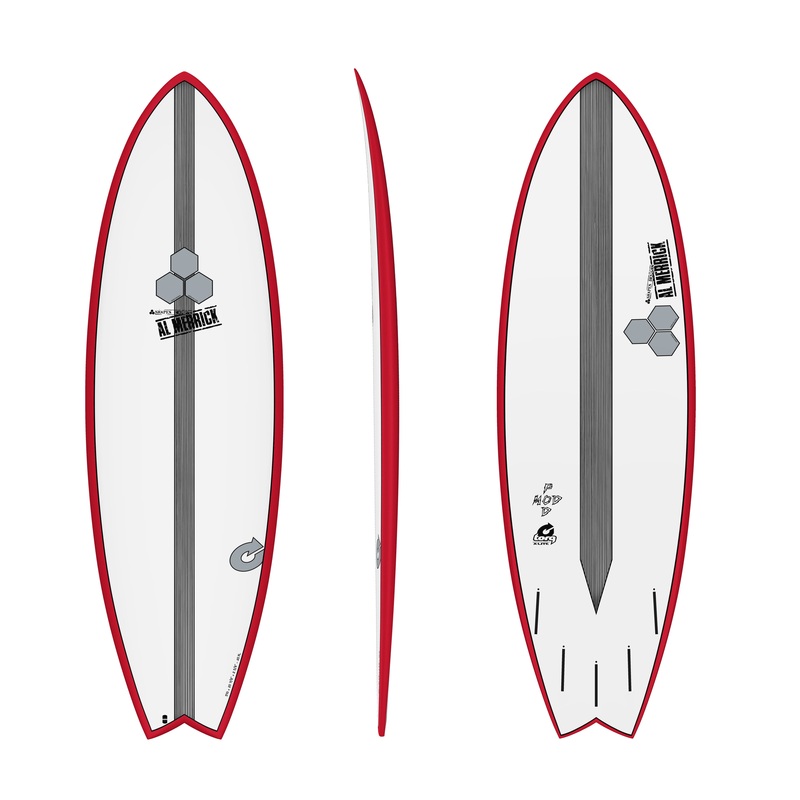 TORQ CHANNEL ISLANDS POD MOD 5’6″ RED RAIL 31.3L