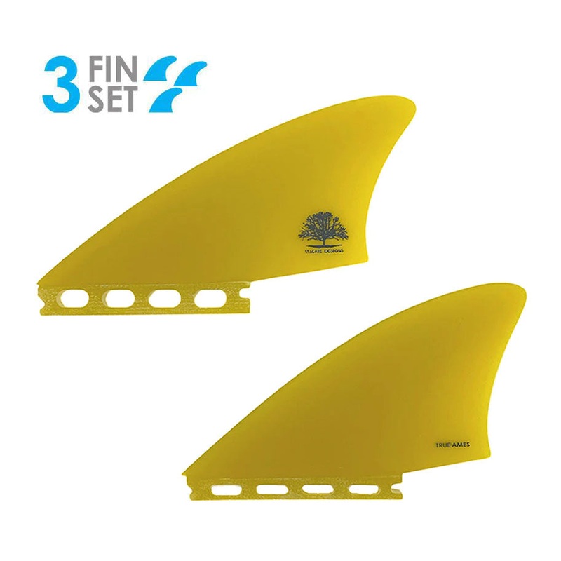TRUE AMES MACKIE MINI KEEL THRUSTER FG FUTURES – YELLOW