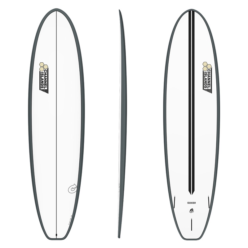 TORQ CHANNEL ISLANDS CHANCHO 7’6″ XLITE 56L FUTURES – GRAPHITE