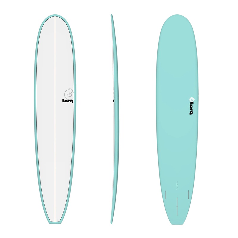 TORQ LONGBOARD 8’0″ TET FUTURES – LIGHT TEAL/PINLINE 60L