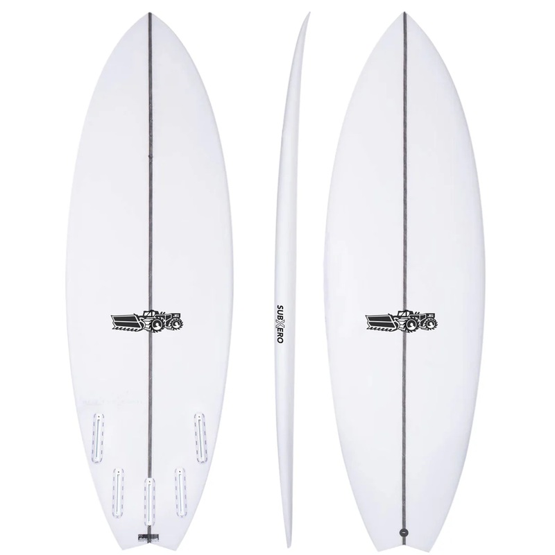 JS SUB XERO 6’1″ PU FUTURES 42L