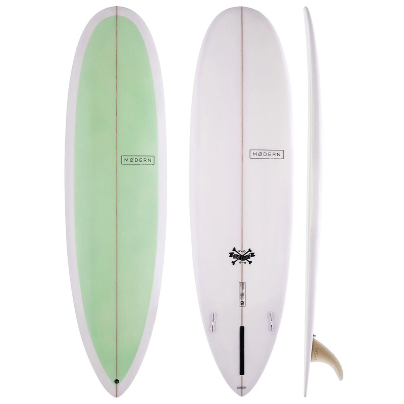 MODERN LOVE CHILD 7’6″ PU SEA GLASS 58.6L