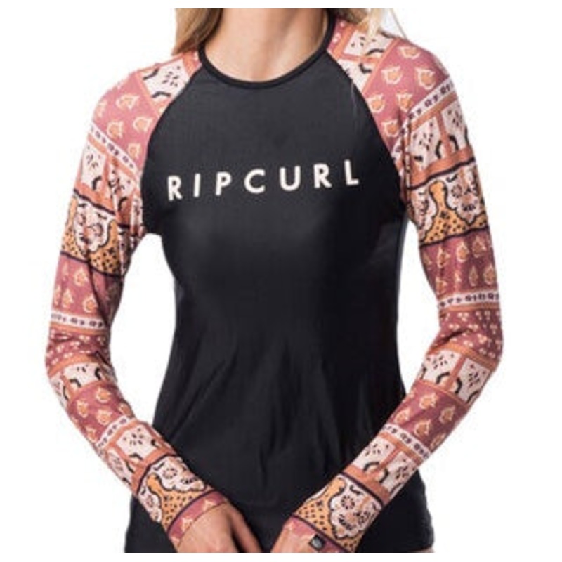 RIP CURL WMNS COASTAL TIDE RELAXED L/S RASHTOP