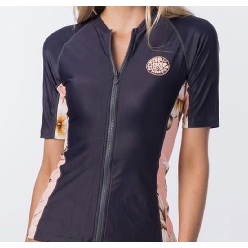 RIP CURL WMNS ISLAND TIME S/S ZIP