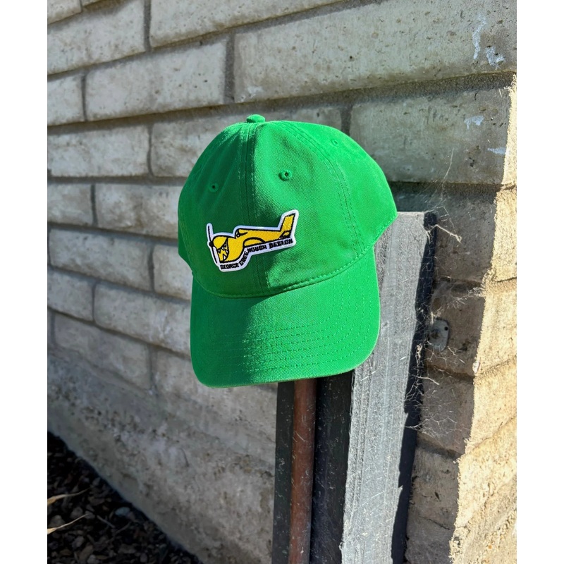 TRUE AMES GREENOUGH DAD HAT – KELLY GREEN