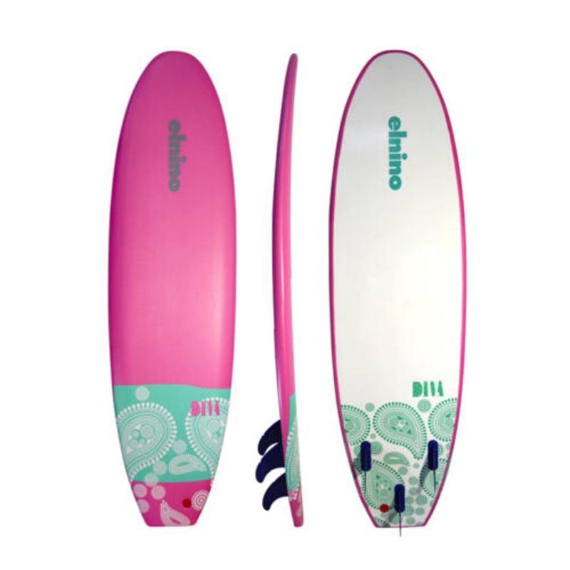 ELNINO DIVA 6’6 SOFTBOARD 53L