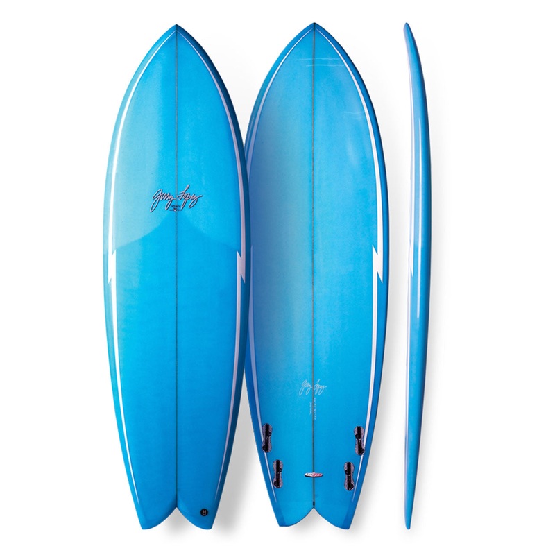 GERRY LOPEZ SOMETHING FISHY 5’10” FCS II LIGHT BLUE 38.3L