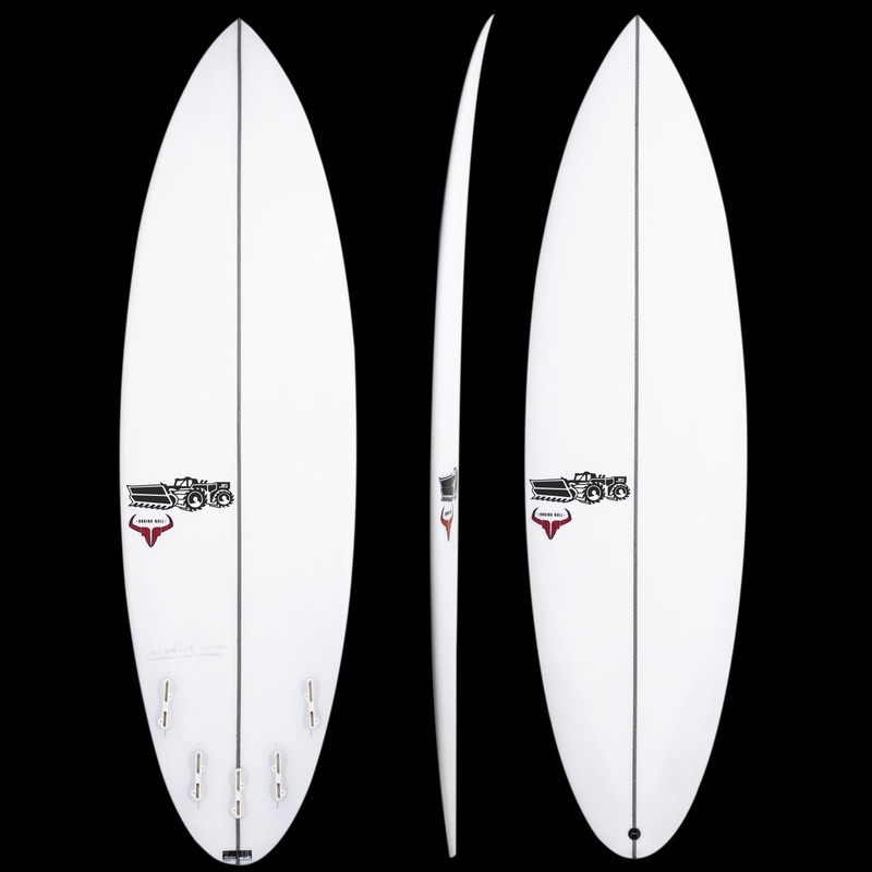 JS RAGING BULL PE ROUND TAIL 6’4″ FCS II 39L