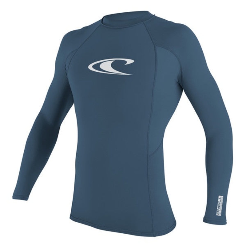 O’NEILL BASIC SKINS L/S CREW UPF50+ Dusty Blue